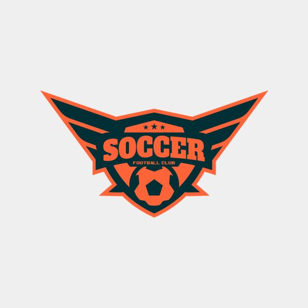 Soccer football club logo template サムネイル
