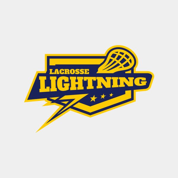 Lightning Lacrosse Logo Template サムネイル