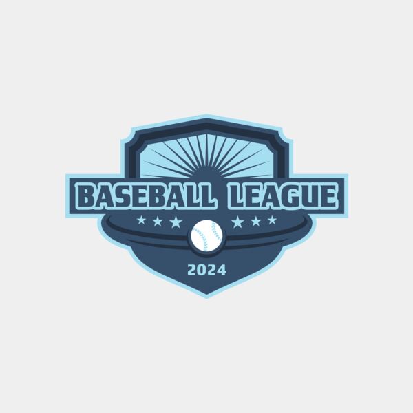 Baseball League Logo 01 サムネイル
