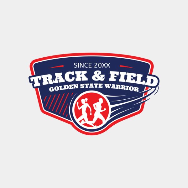 Track & Field Team Logo 01 サムネイル