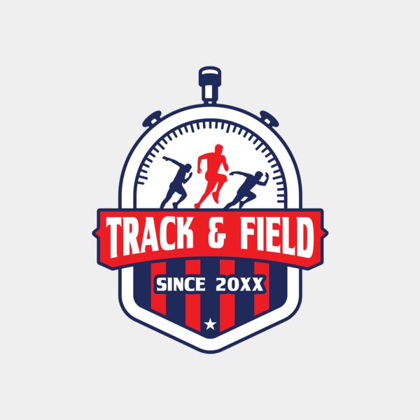 Track & Field Team Logo 14 サムネイル